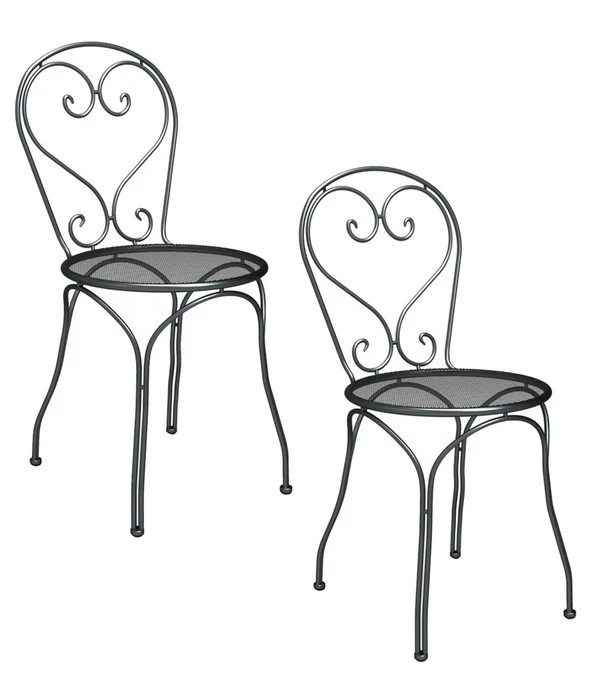 MWH Stapelsessel-Set Caffeo, 2-teilig