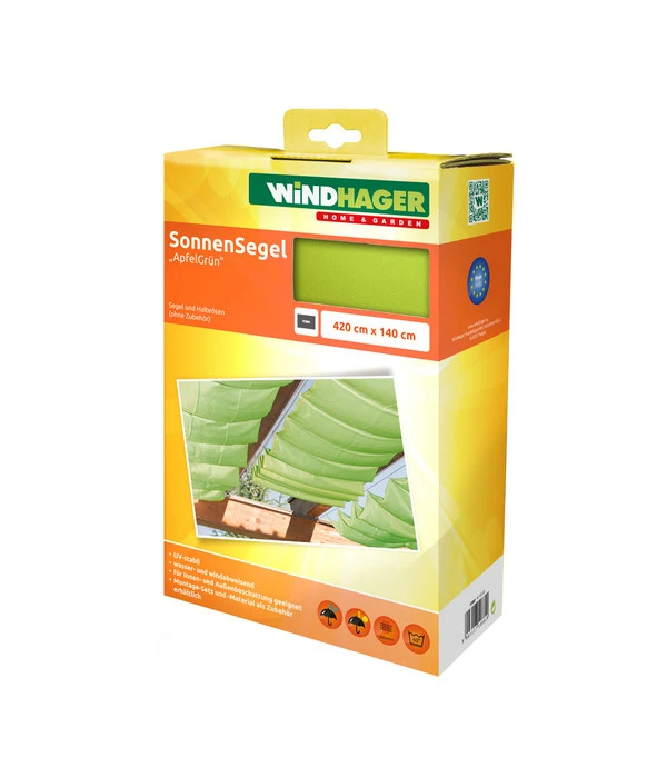 Windhager Sonnensegel, Rechteckig, Ca. B420/T140 Cm – Bild 2