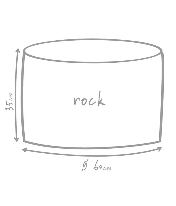 Outbag Outdoor-Sitzsack Rock Skin – Bild 3