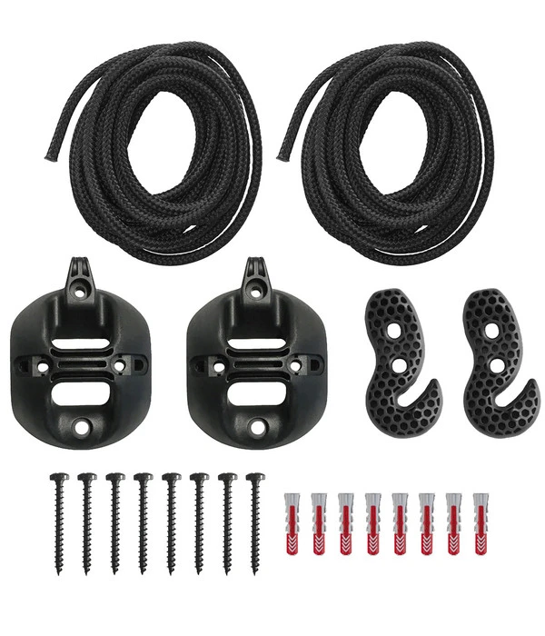 La Siesta Multizweck-Befestigungsset Casa Mount, Schwarz