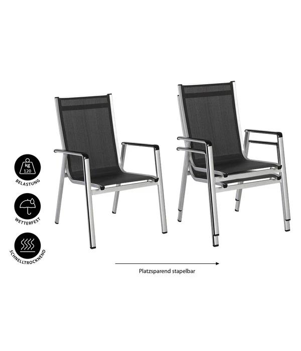 MWH Alu-Stapelsessel Elements – Bild 4