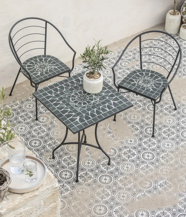 Dehner Mosaiktisch Madeleine, Eckig – Bild 3