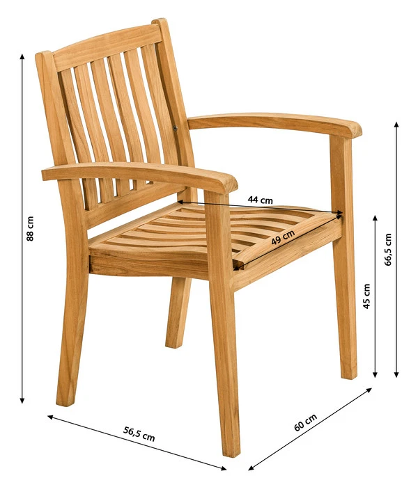 Dehner Stapelsessel Havanna – Bild 5