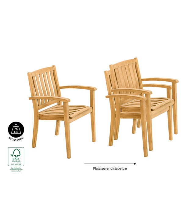 Dehner Stapelsessel Havanna – Bild 4