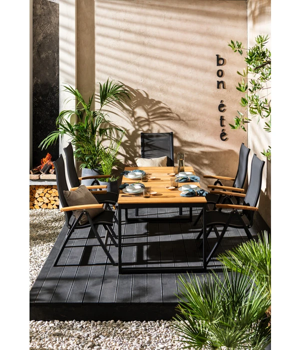 Dehner Klappsessel Chicago Wood – Bild 5