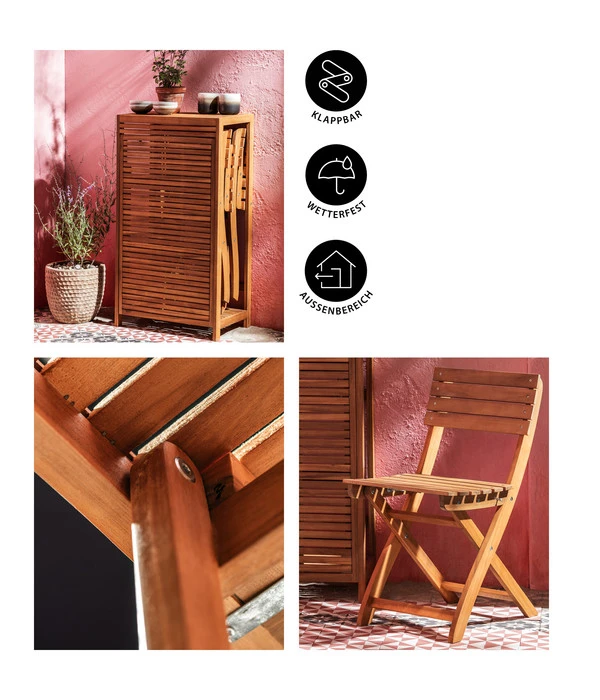 Dehner Balkonset Neapel, 3-teilig – Bild 10