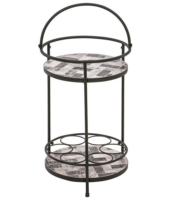 Dehner Mosaikbeistelltisch Letizia, Ca. Ø41/H74 Cm