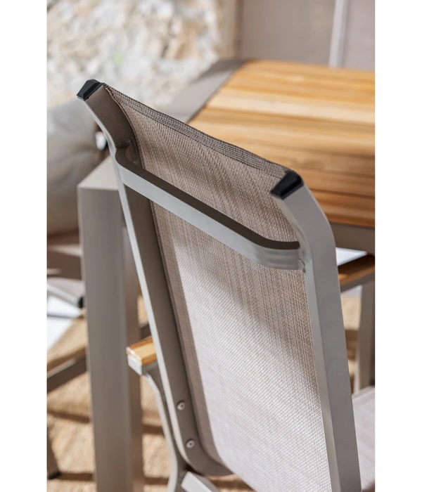 Dehner Stapelstuhl Cleveland, Hellbraun – Bild 8