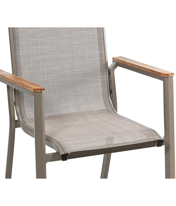 Dehner Stapelstuhl Cleveland, Hellbraun – Bild 6