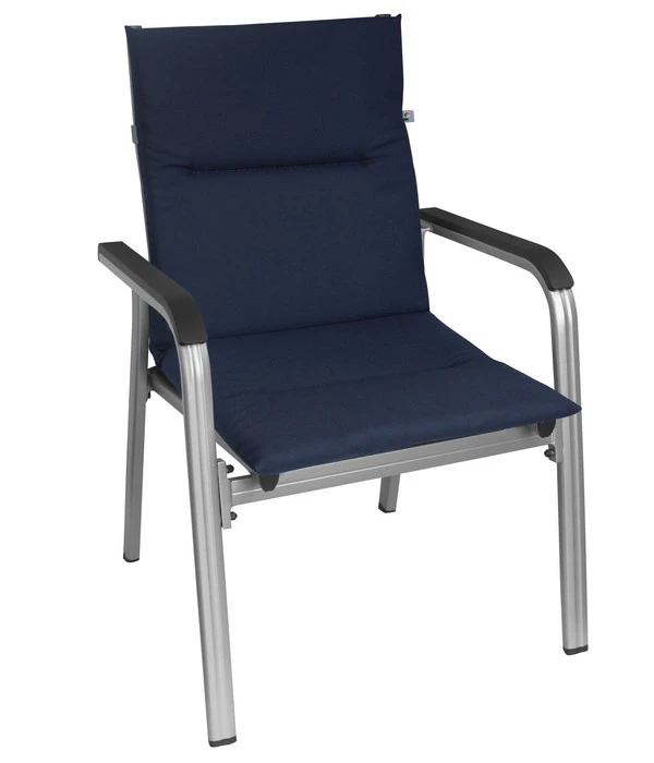 KETTtex Niederlehnerpolster Lindos Dunkelblau, Ca. B100/H4/T50 Cm – Bild 4
